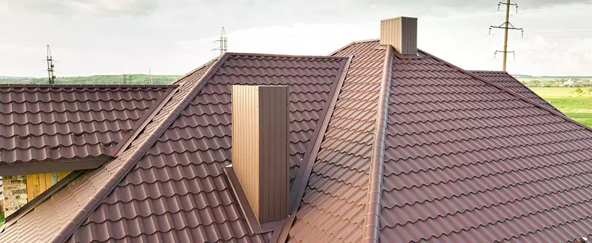 Residential Chimney Flashing Restoration in La Mirada, CA