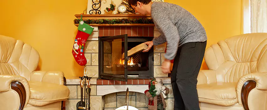 Gas to Wood-Burning Fireplace Conversion Services in La Mirada, California
