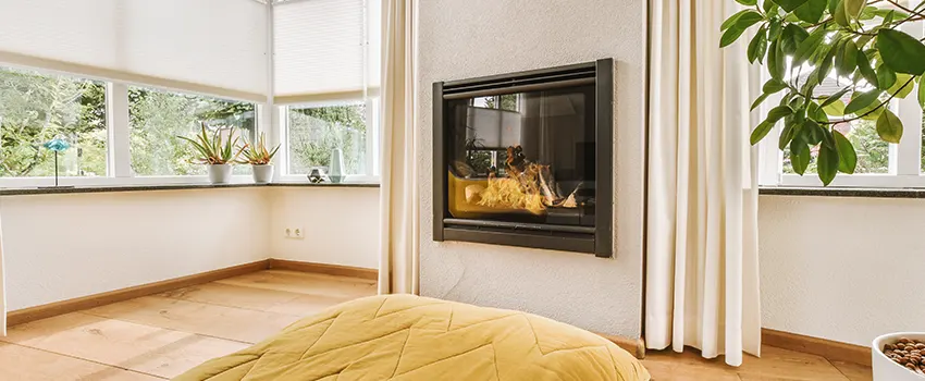 Residential Fireplace Ceramic Glass Installation in La Mirada, CA