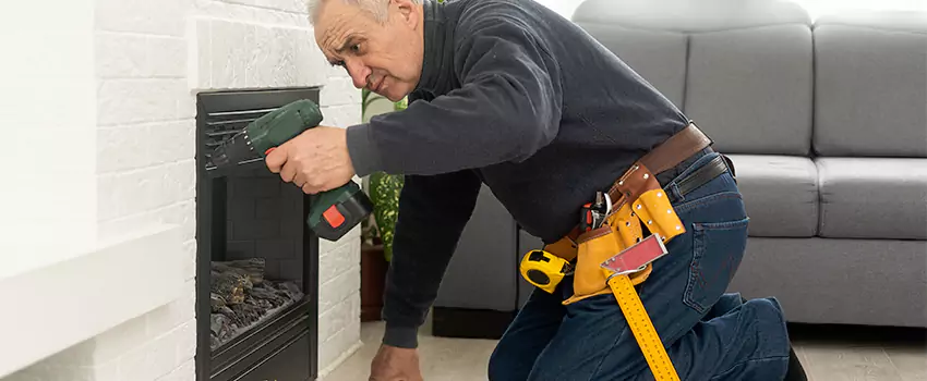 New Indoor Fireplace Installation in La Mirada, California