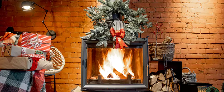 Travis Industries Linear Gas Fireplace Installation in La Mirada, California
