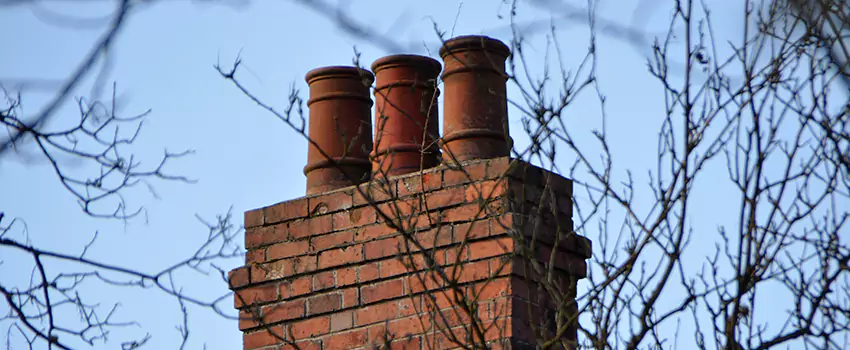 Chimney Crown Installation For Brick Chimney in La Mirada, California