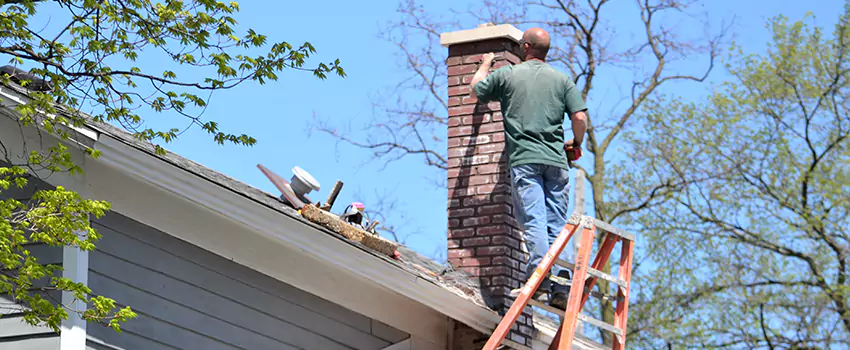 Vinyl and PVC Chimney Flashing Installation in La Mirada, CA