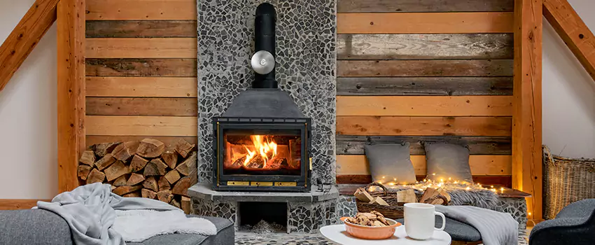 Thelin Hearth Products Direct Vent Gas Stove Fireplace Inspection in La Mirada, California
